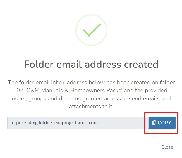 folder-email-address-confirmation